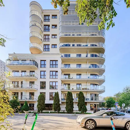 Cozy Apartment With Gym In The City Center Warsaw Exterior photo