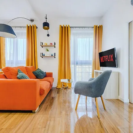 Cozy Apartment With Gym In The City Center Warsaw Exterior photo