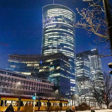 Cozy Apartment With Gym In The City Center Warsaw Exterior photo